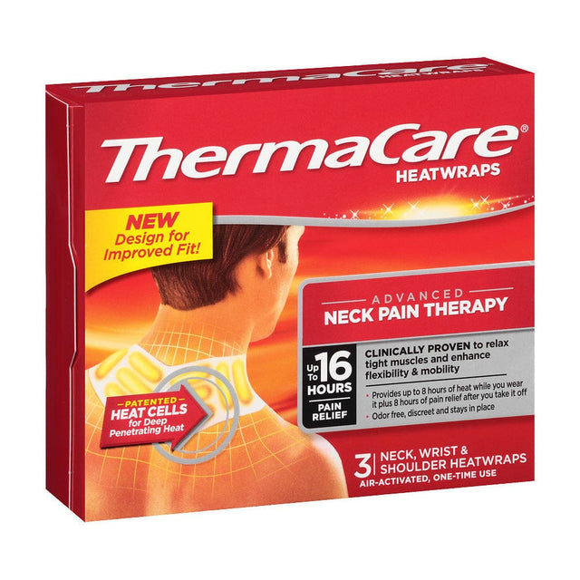 Thermacare Heat Wrap Thermacare Heat Wraps Upper Back, Neck, Shoulder & Wrist