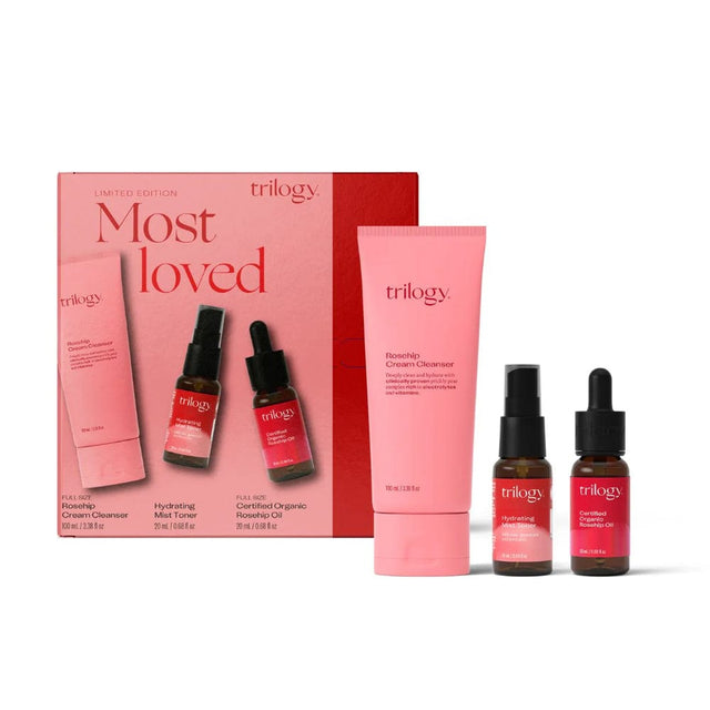 Trilogy Skincare Set Trilogy Most Loved Skincare Gift Set