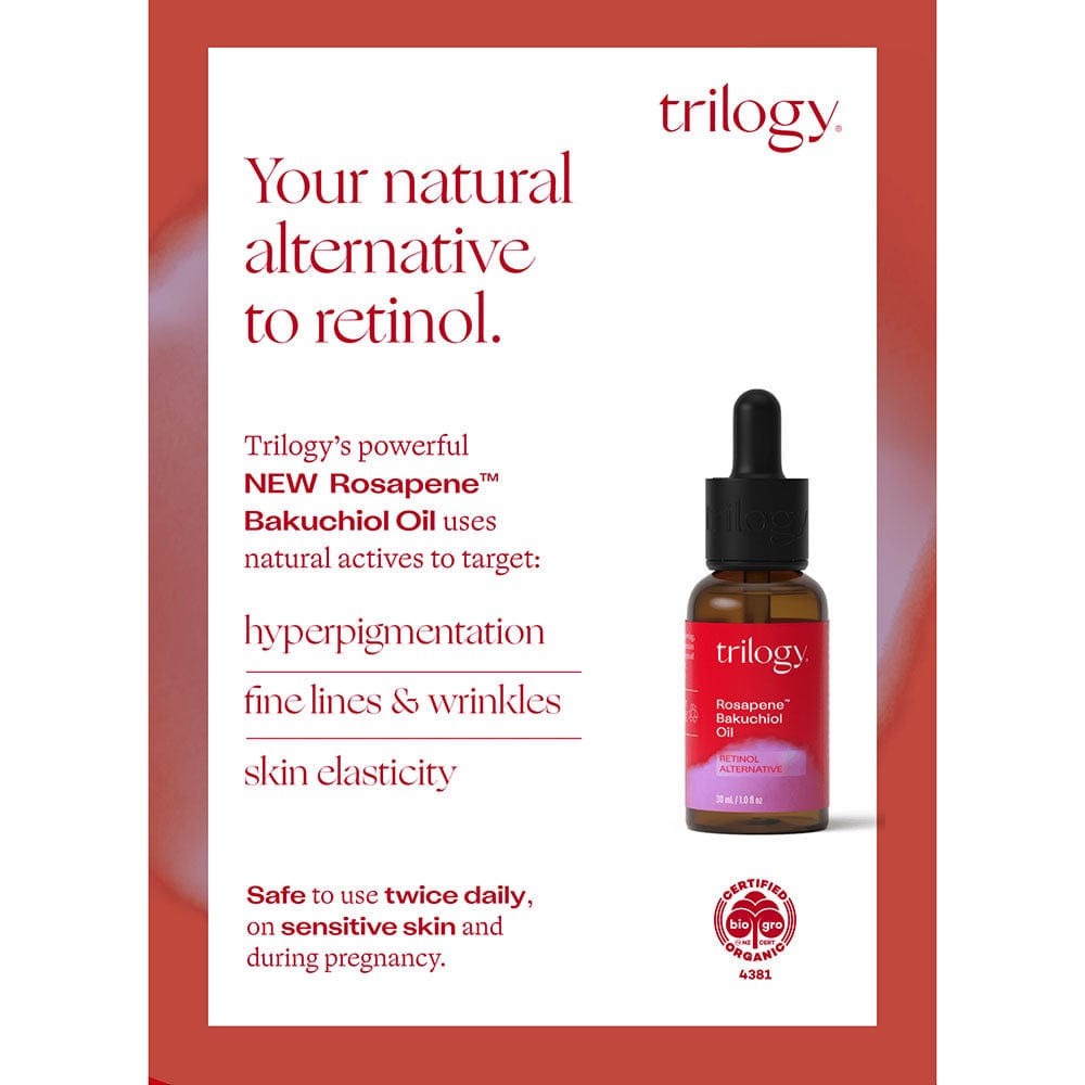 Trilogy Rosapene Bakuchiol Oil 30ml Meaghers Pharmacy