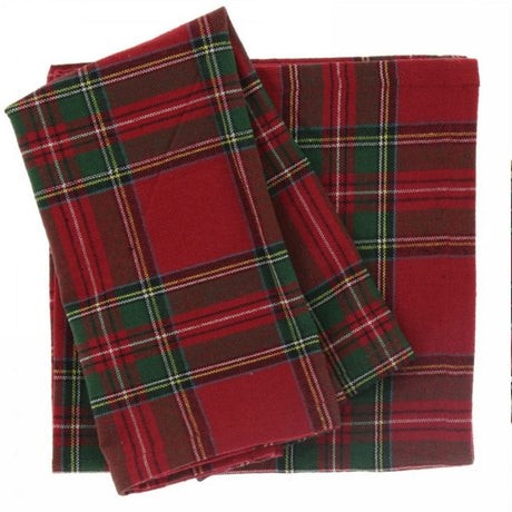 Unique Living Napkins Unique Living Tartan Napkins 4 Pack