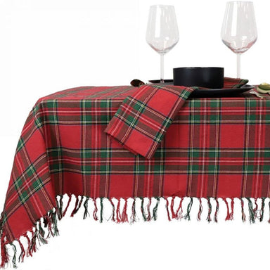 Unique Living Tablecloth Unique Living Tartan Tablecloth