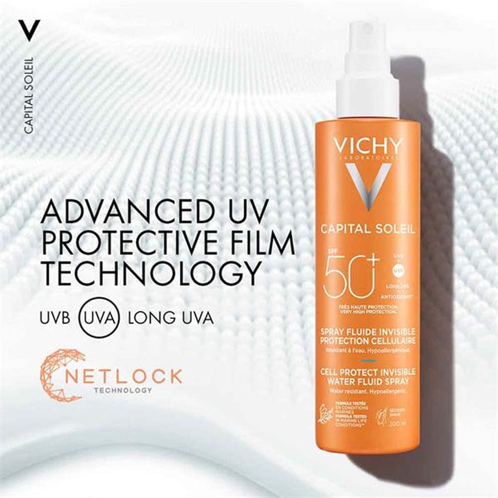 Vichy Sun Protection Vichy Capital Soleil Cell Protect Water Fluid Spray SPF50 200ml