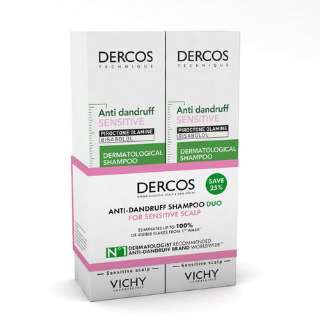 Vichy Shampoo Vichy Dercos Anti-Dandruff Shampoo for Sensitive Scalp Duo 2 x 200ml