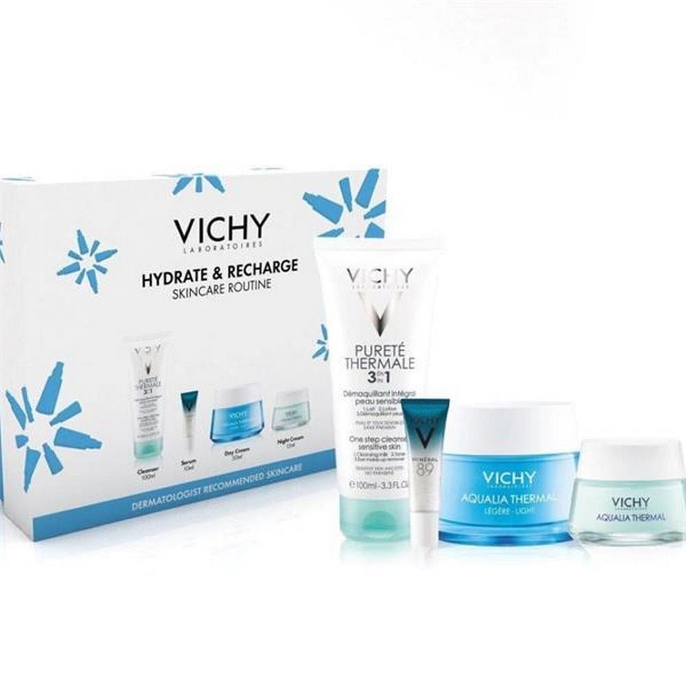 Vichy Skincare Set Vichy Hydrate & Recharge Skincare Routine Set