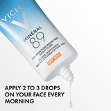 Vichy Hyaluronic Acid Vichy Mineral 89 72H Moisture Boosting Daily Fluid SPF50+ Hyaluronic Acid 50ml