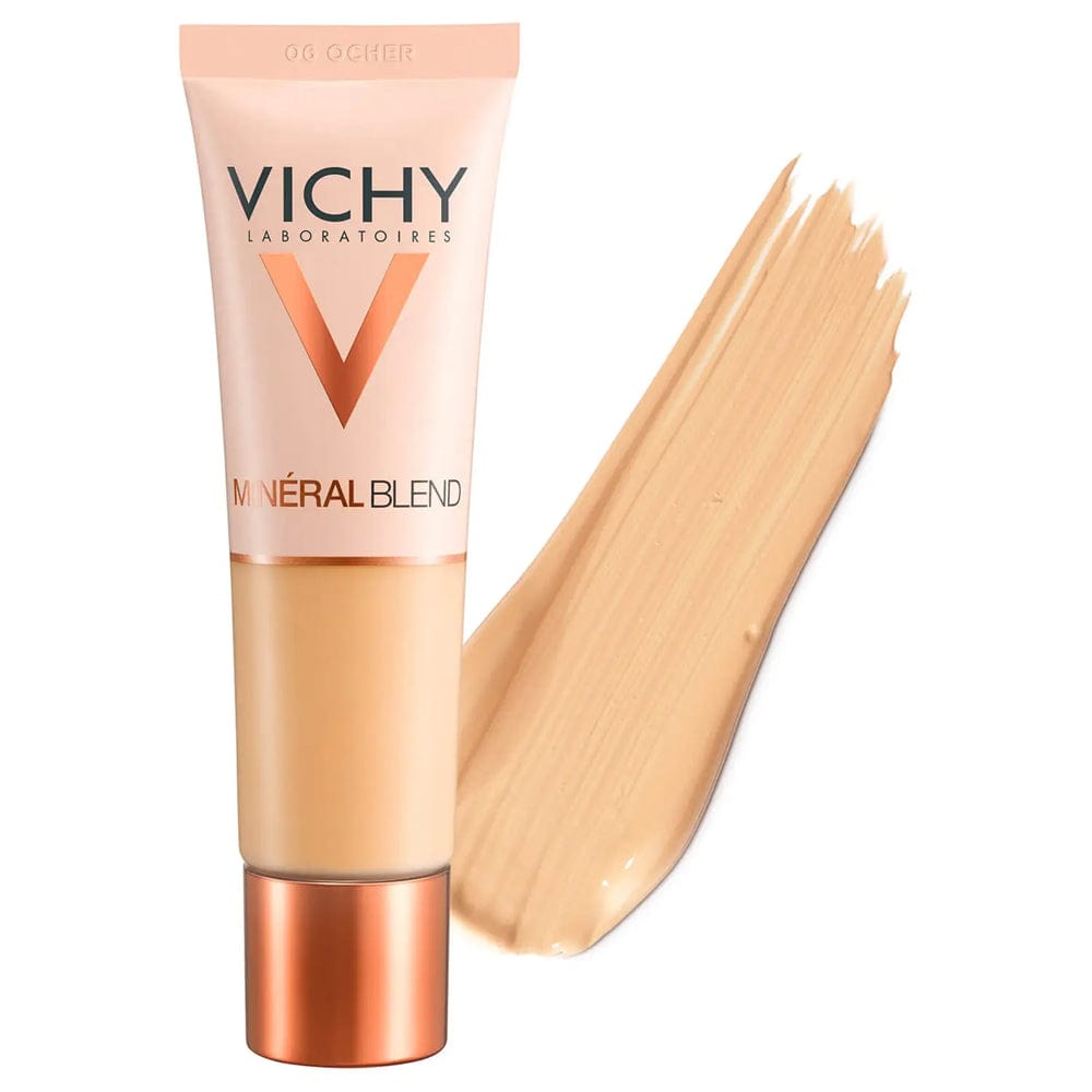 Vichy Foundation 06 Ocher Vichy Mineralblend Fluid Foundation 30ml