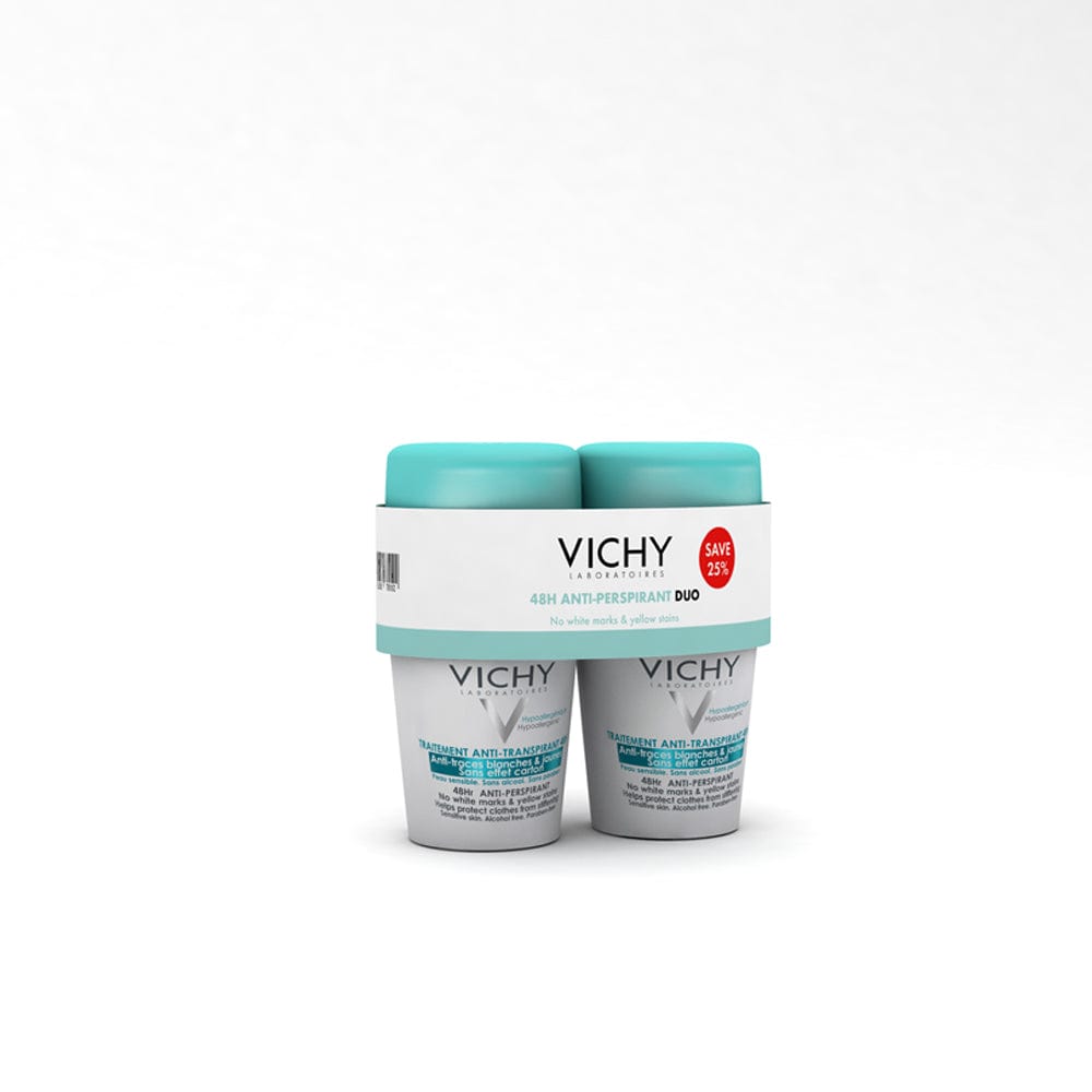 Vichy Deodorant Vichy No Marks Roll-on Deodorant Duo 2 x 50ml