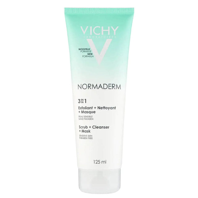 Vichy Cleanser Vichy Normaderm 3-in-1 Cleansing + Scrub + Mask 125ml