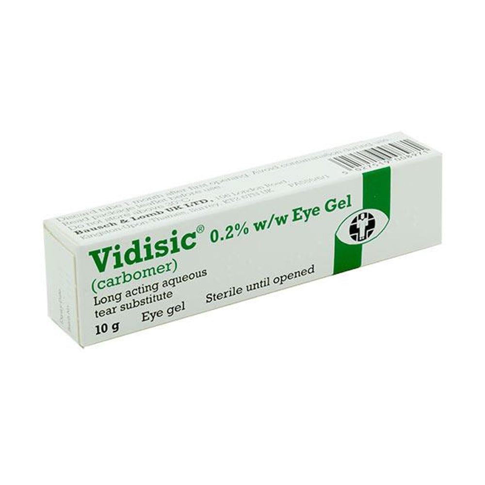 Meaghers Pharmacy Eye Gel Vidisic 0.2% w/w Eye Gel Tube 10g