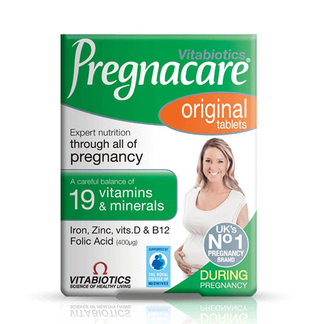 Vitabiotics Vitamins & Supplements Vitabiotics Pregnacare® Original 30 Tablets Meaghers Pharmacy