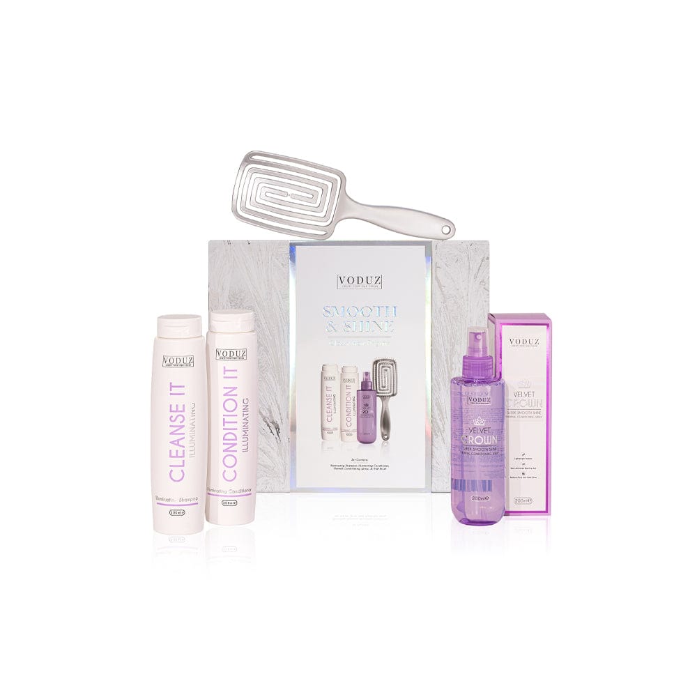 Voduz Haircare Set Voduz Smooth & Shine Glossy Hair Regime Gift Set