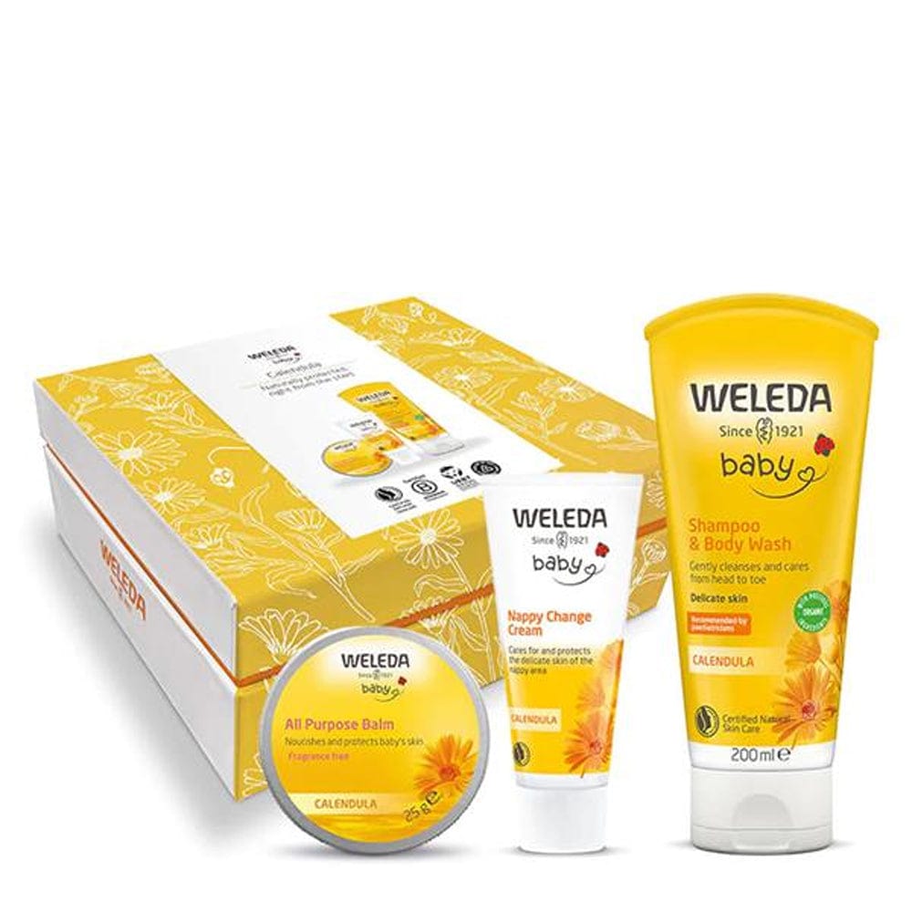 Weleda Skincare Giftset Weleda Calendula Baby Skin Care Gift Set