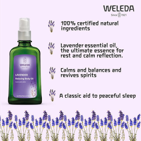 Weleda Body Oil Weleda Lavender Relaxing Body Oil 100ml