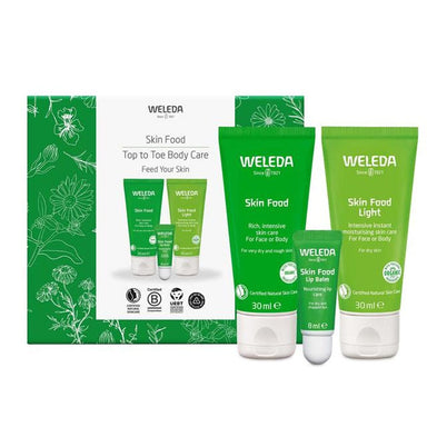 Weleda Skincare Gift Set Weleda Skin Food Top to Toe Body Care Gift Set