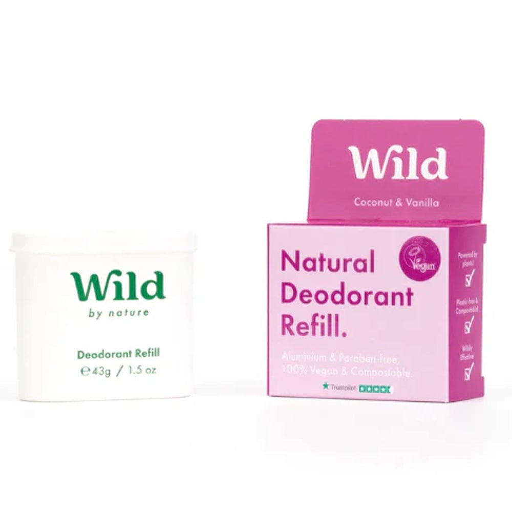 Wild Deodorant Refill Coconut & Vanilla Wild Deodorant Refill Meaghers Pharmacy