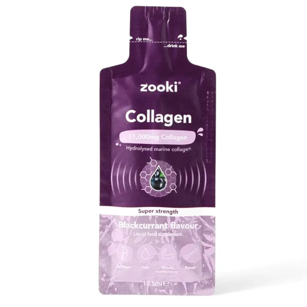 Zooki Vitamins & Supplements Zooki Collagen Super Strength Blackcurrant