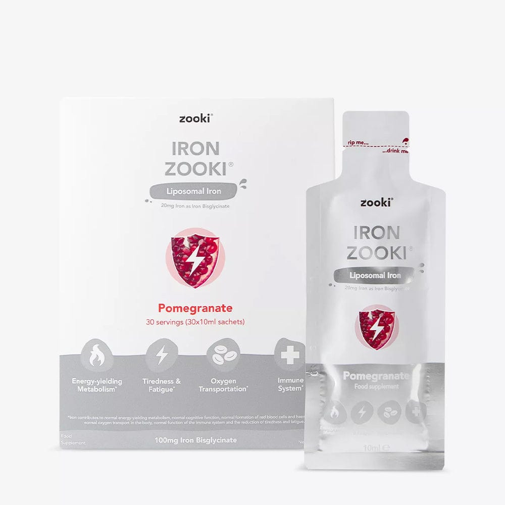 Zooki Vitamins & Supplements 30 Sachets Zooki Iron Pomegranate