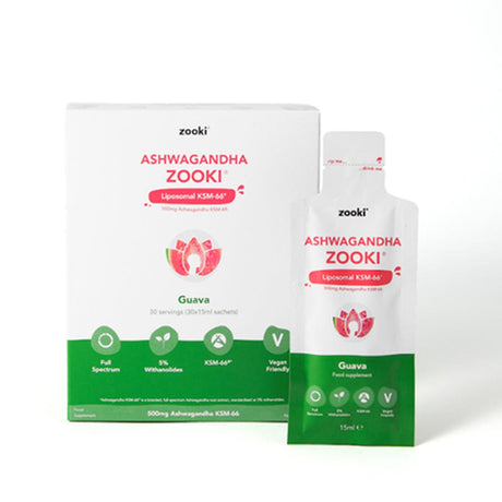 Zooki Vitamins & Supplements 30 Servings Zooki Liposomal Ashwagandha