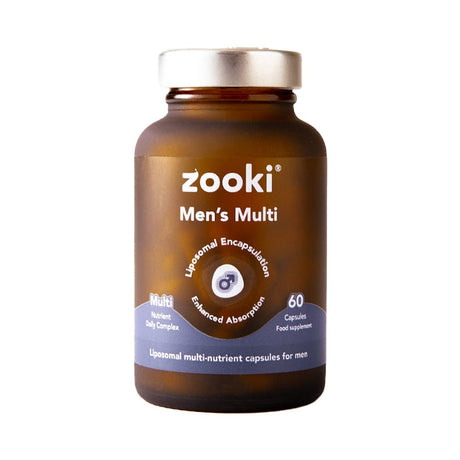 Zooki Vitamins & Supplements Zooki Liposomal Men's Multi Capsules 30 Servings