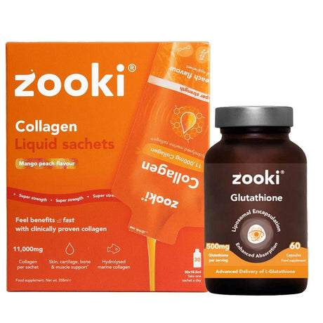 Zooki Vitamins & Supplements Mango Peach Zooki Radiance Renew Bundle