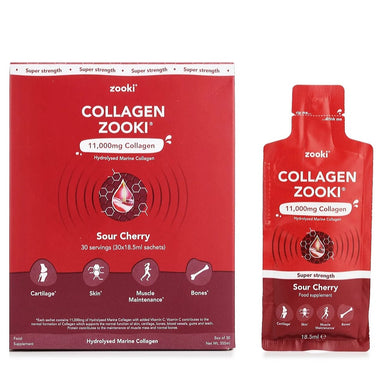Zooki Super Strength Collagen Sour Cherry Meaghers Pharmacy