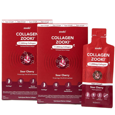 Zooki Super Strength Collagen Sour Cherry Bundle x 2 Meaghers Pharmacy