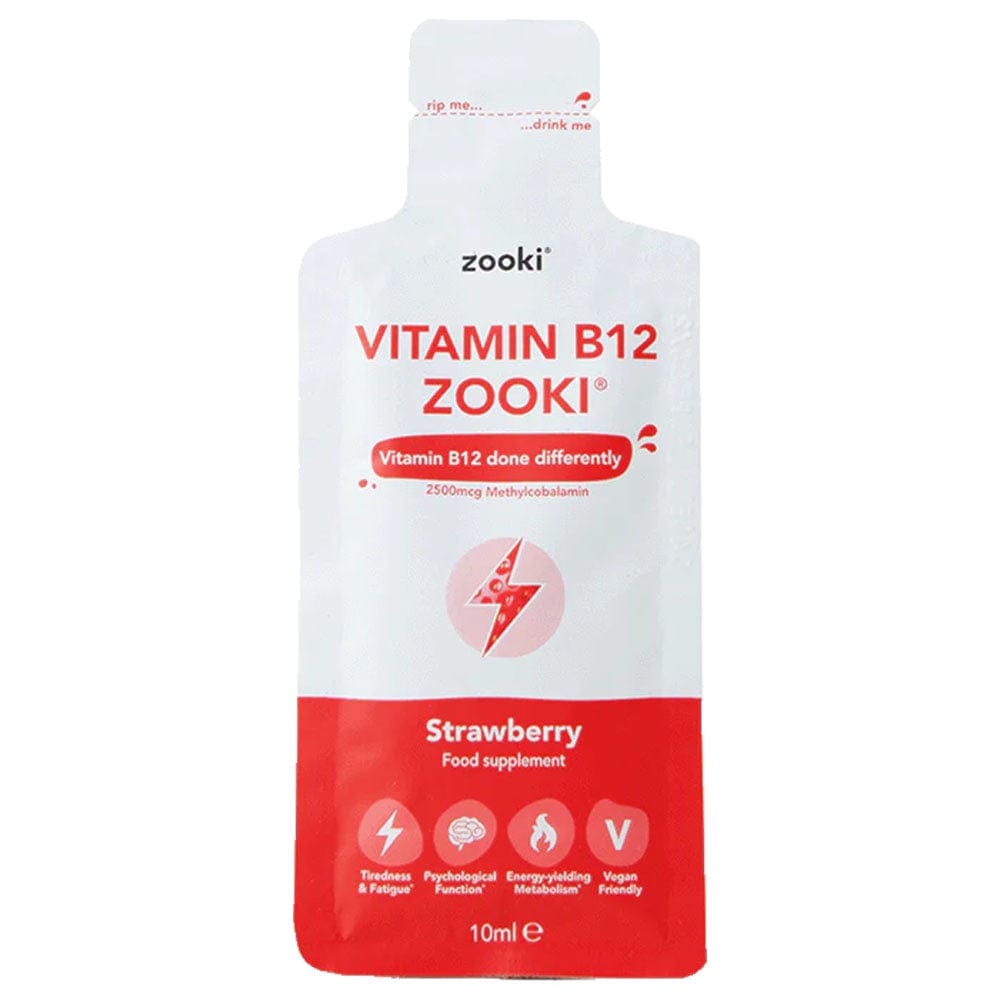 Zooki Vitamins & Supplements Zooki Vitamin B12 Strawberry Duo Bundle 14s x 2