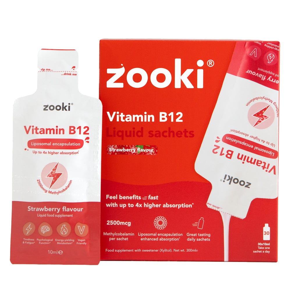 Zooki Vitamins & Supplements Zooki Vitamin B12 Strawberry