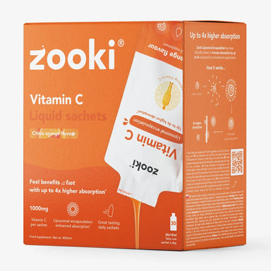 Zooki Vitamins & Supplements Zooki Vitamin C Citrus Orange